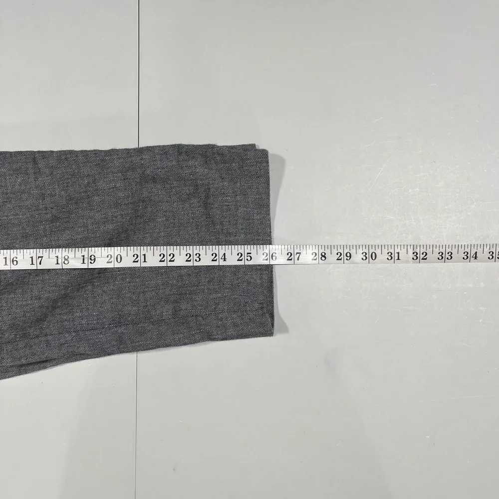 Banana Republic Preppy Linen Cotton Straight Leg Trousers Pants Womens 10 Boho
